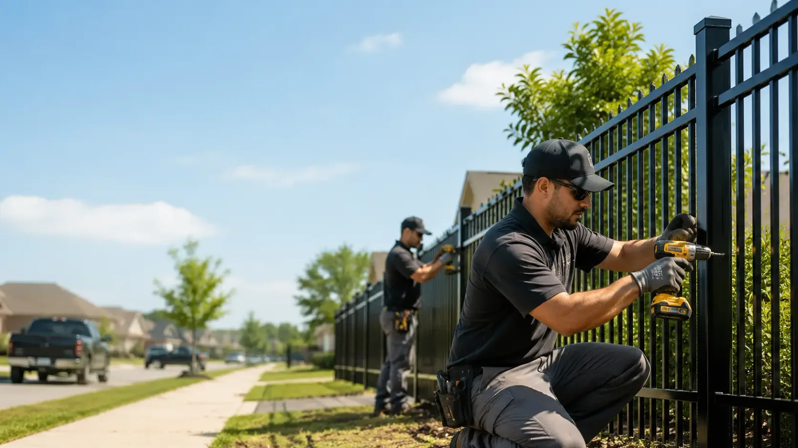 Metal Fence Installation in Plainville, KS